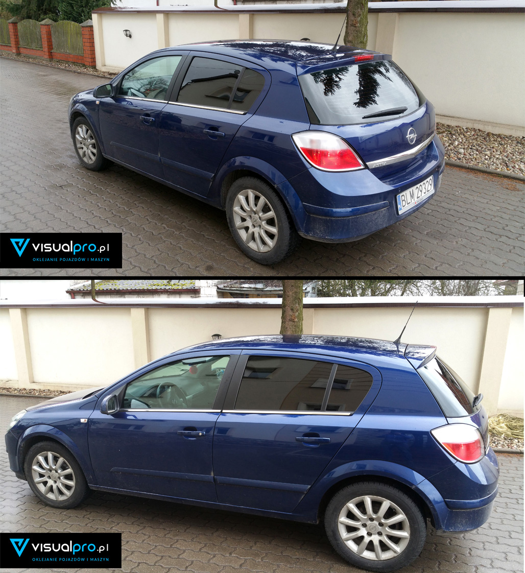 Przyciemniane Szyb Opel Astra H