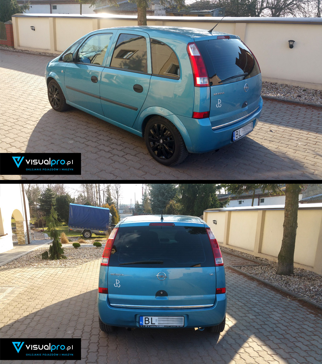 Przyciemnianie Szyb Opel Meriva