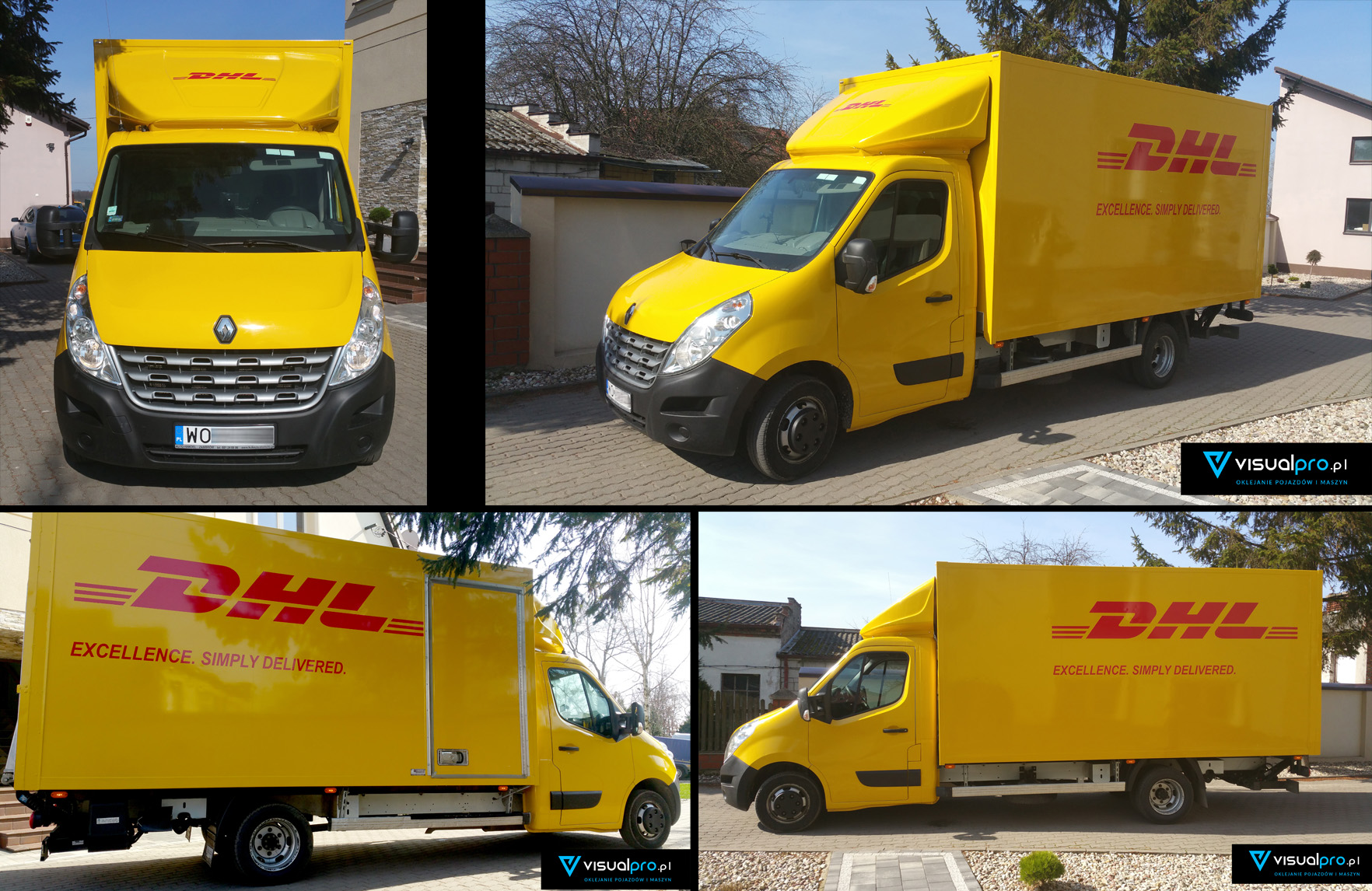 Zmiana Koloru Auta DHL