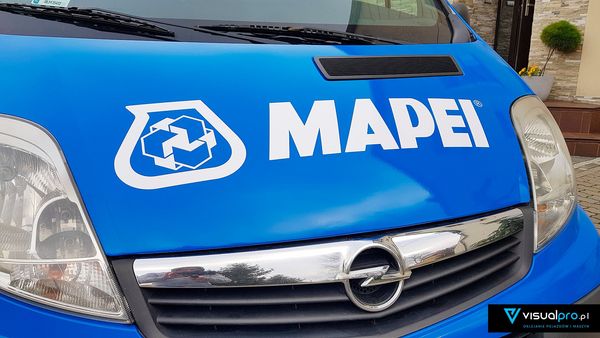 Oklejenie auta Mapei