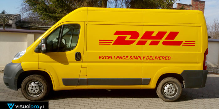 DHL #3 - zmiana koloru + logotypy