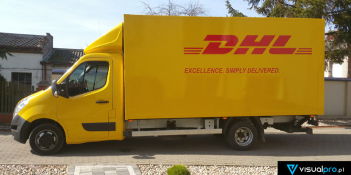 DHL #4 - wielka zmiana koloru + logotypy