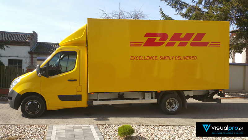 Zmiana Koloru Auta DHL