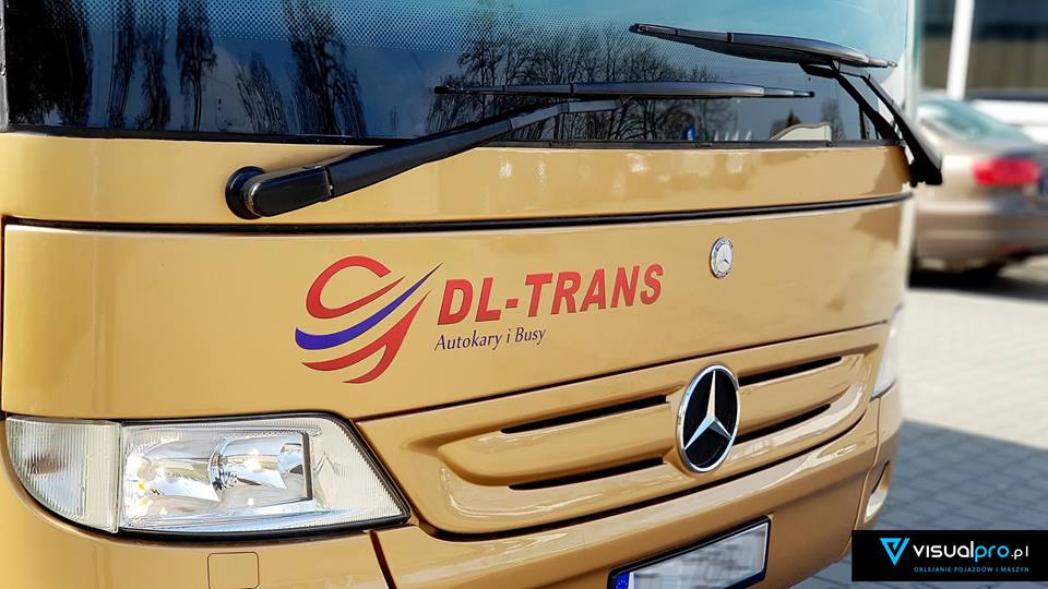 Oklejenie autokaru