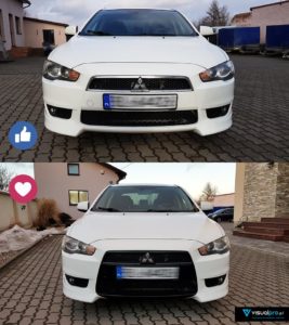 Oklejenie zderzaka