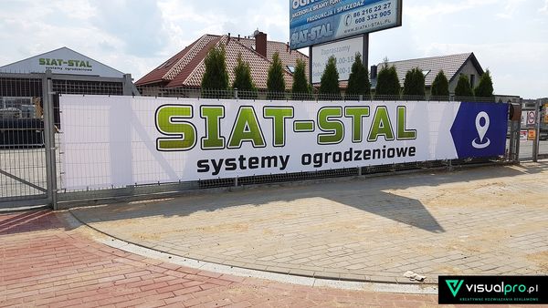 Baner reklamowy Siat-Stal